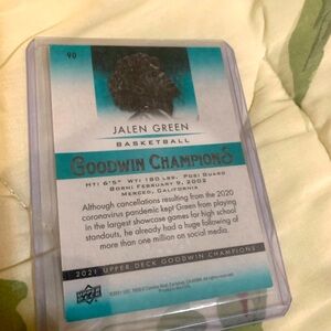 Jalen Green basketball card